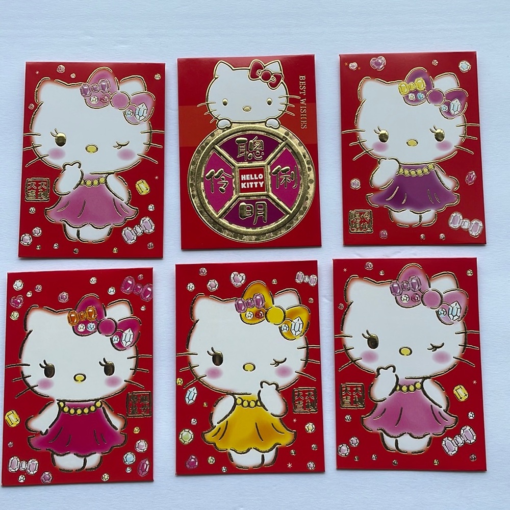 Sanrio Hello Kitty Red Envelopes